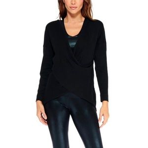 Electric Yoga Wrap Sweater Sz L